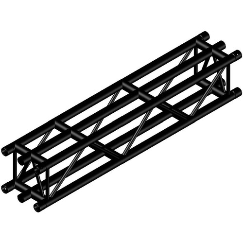 Global Truss DT36-150 Square Truss Straight Segment (Black 4.92')