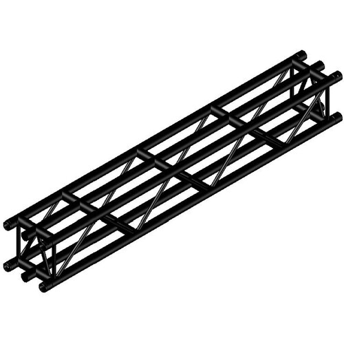 Global Truss DT36-200 Square Truss Straight Segment (Black 6.56')