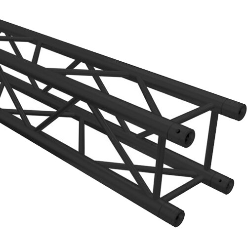 Global Truss Straight Square Segment for F34 Square Truss (6.4' Matte Black)