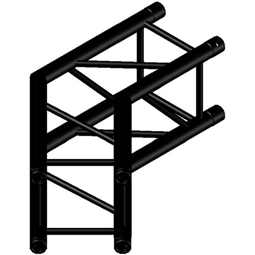 Global Truss SQ-4123 2-Way 135 F34 Square Truss Corner (Black Matte)