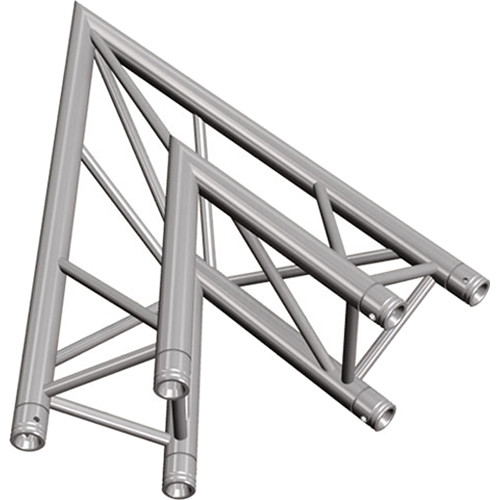 Global Truss Two-Way 45 Apex Out Corner for F33 Triangular Truss System (3.28')