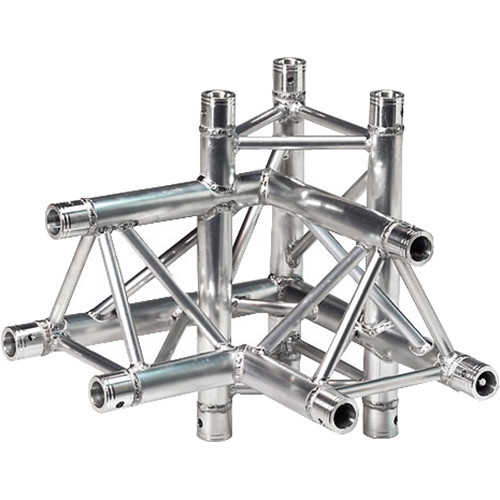 Global Truss Four-Way 90 Apex Up - Right Corner for F33 Triangular Truss System (1.64')