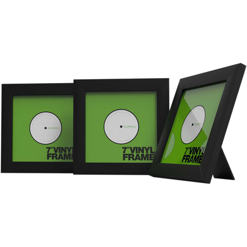 GLORIOUS Vinyl Frame Set (3-Pack Black 7'')