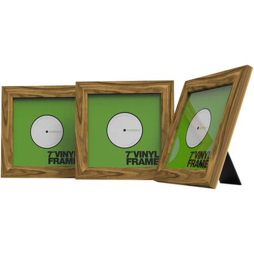 GLORIOUS Vinyl Frame Set (3-Pack Rosewood 7'')