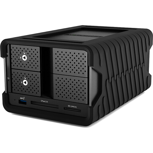 Glyph Technologies Blackbox PRO RAID 32TB 2-Bay Thunderbolt 3 RAID Array with Hub (2 x 16TB)