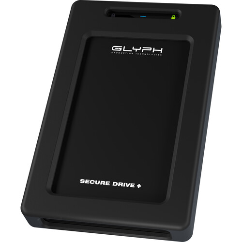 Glyph Technologies SecureDrive+ Professional Encrypted External SSD with Bluetooth