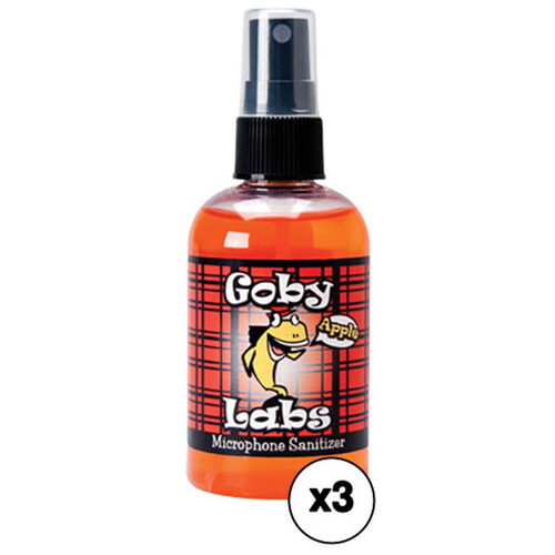 Goby Labs Sanitizer Spray for Microphones (3-Pack)