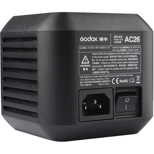 Godox AC Adapter for AD600Pro Witstro Ou