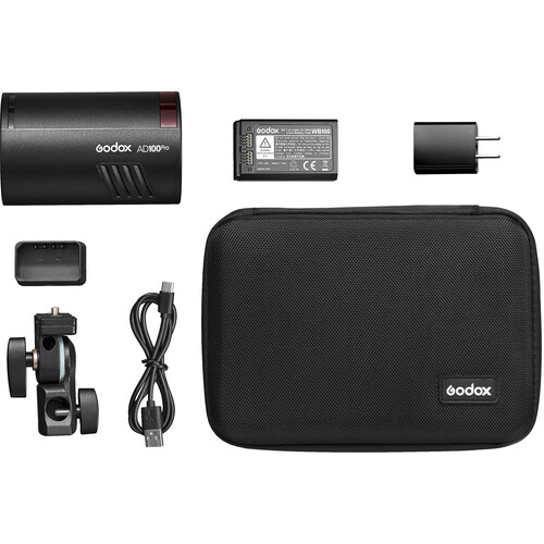 Godox AD100pro Pocket Flash (Black)