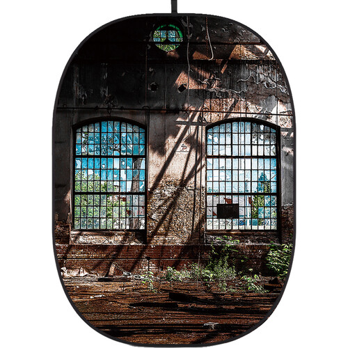Godox 5 x 6' Collapsible Background (Abandoned Site 3)