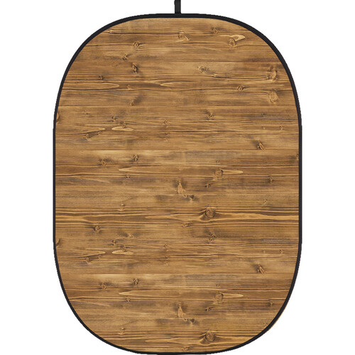 Godox 5 x 6' Collapsible Background (Wooden Wall 9)