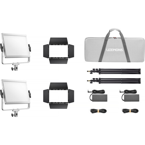 Godox Litemons LP400Bi Bi-Color LED Light Panel (2-Light Kit)