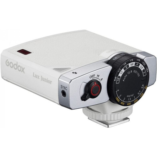 Godox Lux Junior Retro Camera Flash (White)