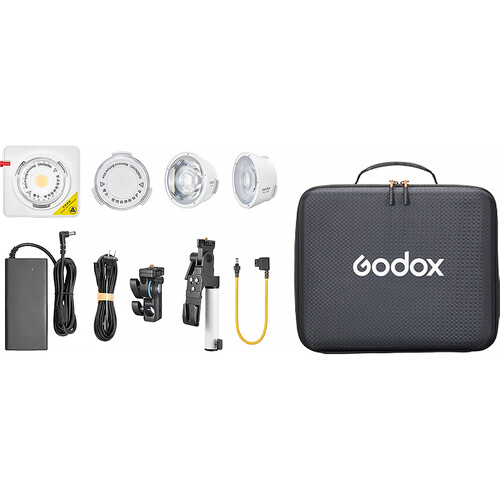 Godox ML100R RGB Portable LED Light Kit (36 Lens & V-Mount Handgrip)