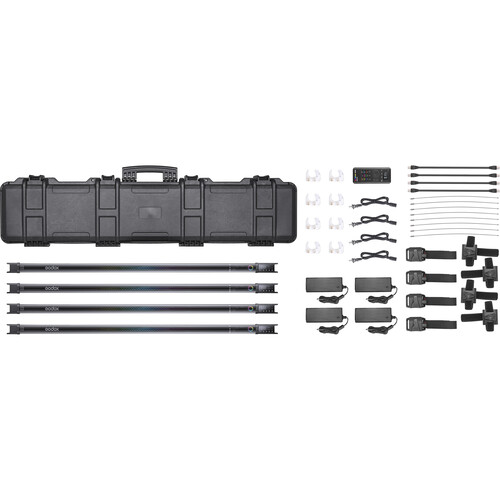 Godox TL120 RGB LED Tube Light (4' 4-Light Kit)