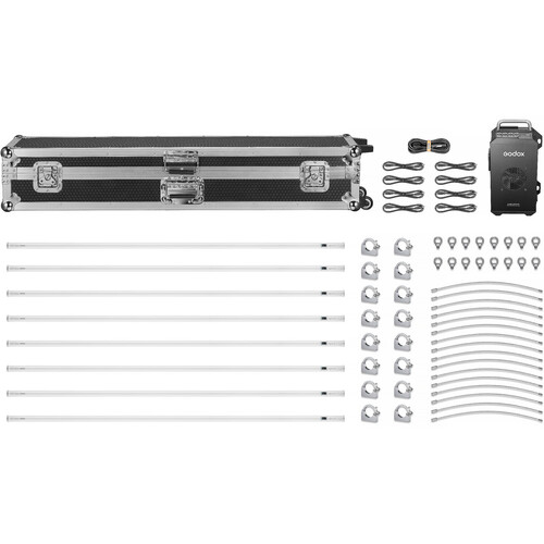 Godox KNOWLED TP8R Pixel RGB LED Tube Light (8' Accessory Kit)