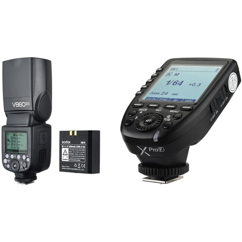 Godox VING V860II TTL LiIon Flash with XProF TTL Trigger Kit