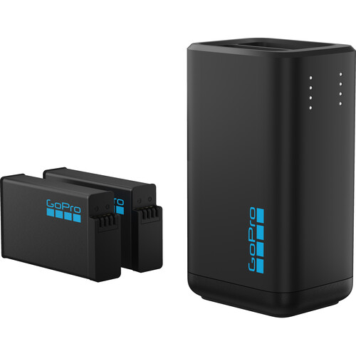 GoPro Dual-Battery Charger with Enduro Batteries for MAX2