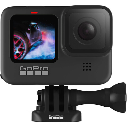 GoPro HERO9 Black with Extra Battery & 64GB Memory Card B&H