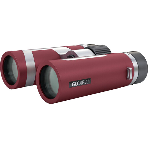 GOVIEW ZOOMR 10x34 Binoculars (Ruby Red)