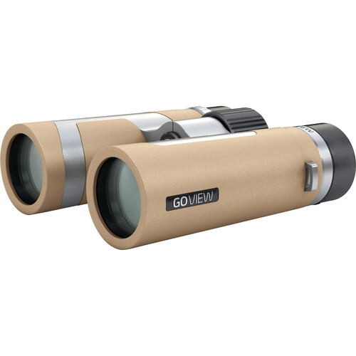 GOVIEW ZOOMR 10x34 Binoculars (Light Brown)