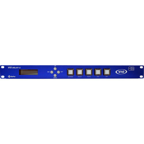 Gra-Vue VIO DELAY-X-HD180S Super 3G/HD/SD-SDI Solid Delay Line Unit (180 sec HD signal 1RU)