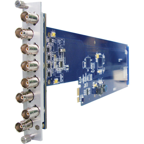 Gra-Vue XIO 9000VSD-HD 1 x 7 HD/SD-SDI/ASI Signal Distribution Amplifier Card with Re-clocking (for 3RU Frame)