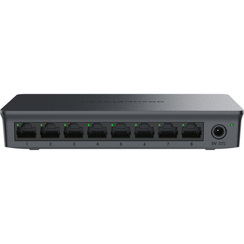 Grandstream GWN7711 8-Port Gigabit Managed Network Switch