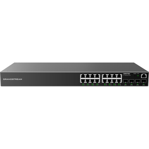 Grandstream GWN7802 16-Port Gigabit Managed Network Switch