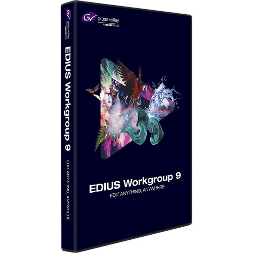 Grass Valley EDIUS Workgroup 9 Upgrade for EDIUS Workgroup 8, Boxed Version