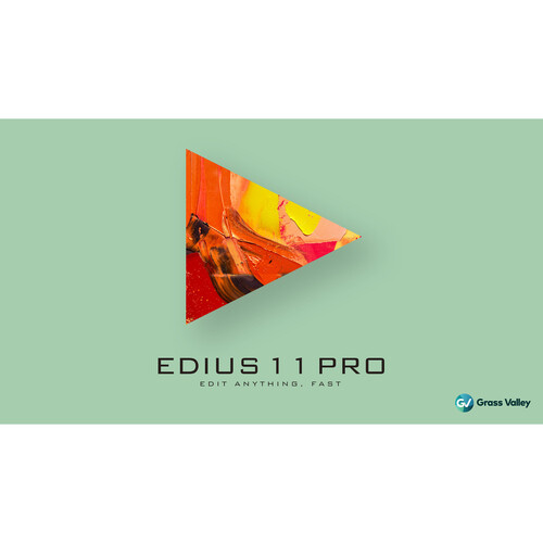 Grass Valley EDIUS 11 Pro Video Editing Software Jump Upgrade from EDIUS 2-9 EDU Home Edition & Neo