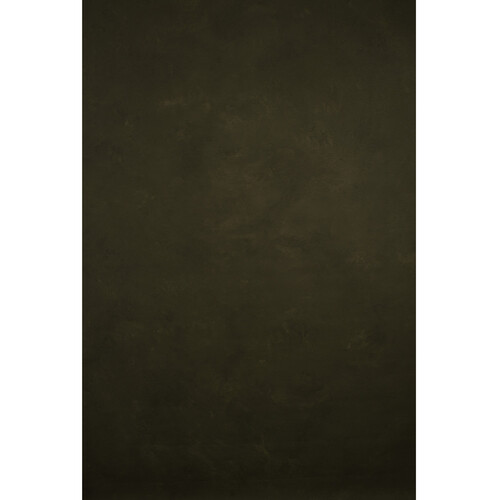 GravityBackDrops Hand Painted Classic Collection Mid Texture Backdrop (Olive Green 8.9 x 19.7')