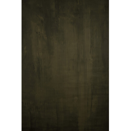 GravityBackDrops Hand Painted Classic Collection Strong Texture Backdrop (Olive Green 8.9 x 19.7')