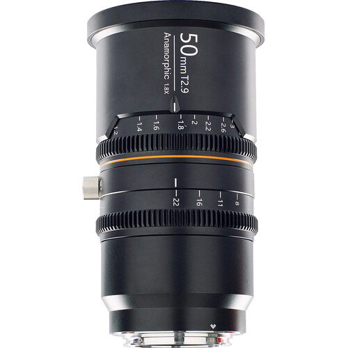 BLAZAR LENS Great Joy 50mm T2.9 1.8x Anamorphic Lens (RF-Mount Blue Flare)