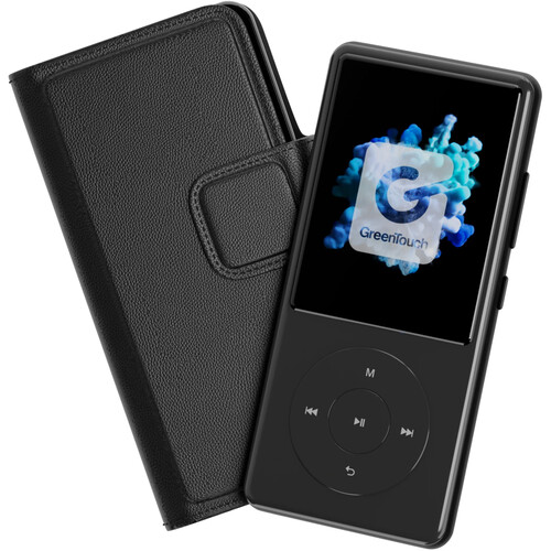 GreenTouch SIX 32GB MP3 Player with Case (Black)