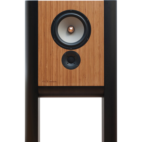 Grimm Audio LS1v2 Two-Way Active Monitoring System (Pair Caramel Bamboo Veneer)