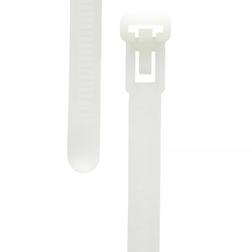 Grizzly Supply Reusable Cable Tie with 50 lb Tensile Strength (12