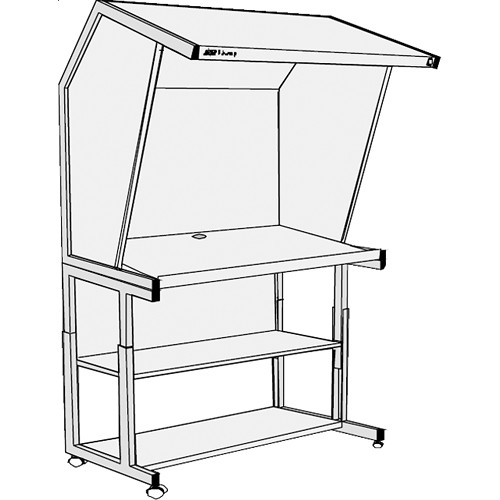 GTI CVX-3052 (CVX-1) Floor Standing Light Booth