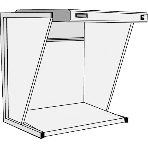 GTI EVS-2540/SW Executive Viewing Station with Side Walls
