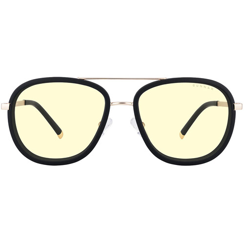GUNNAR Dume Glasses (Gold Frame Amber Lens)