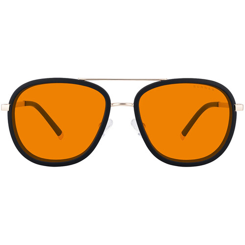 GUNNAR Dume Glasses (Gold Frame Amber Max Lens)