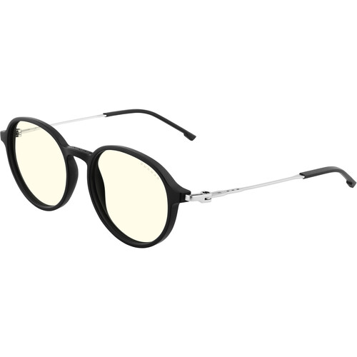 GUNNAR Loop Glasses (Onyx/Mercury Frame Clear Lens)