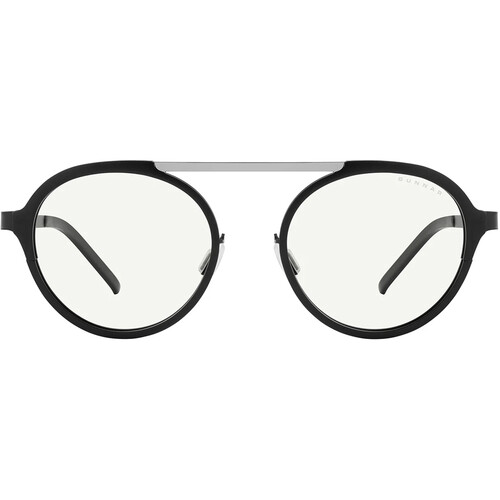 GUNNAR Pacifica Glasses (Onyx Frame Clear Lens)