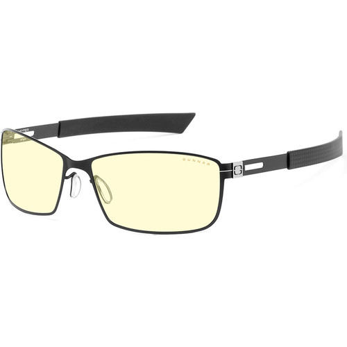 GUNNAR Vayper Gaming Glasses (Onyx Frame Amber Lens Tint)