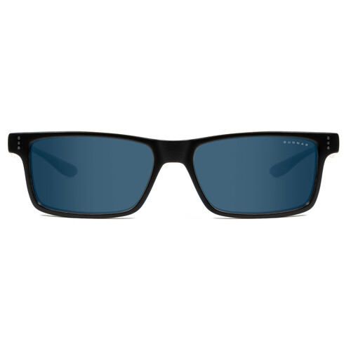 GUNNAR Vertex Blue Light Blocking Sunglasses (Onyx Frame Sun Lens Tint)