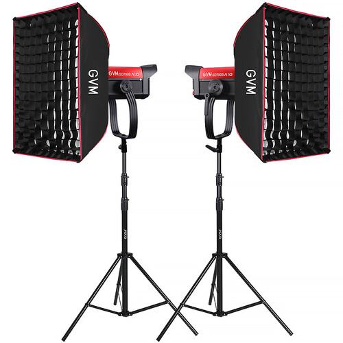 GVM SD700B-AIO Bi-Color LED Monolight (2-Light Kit)