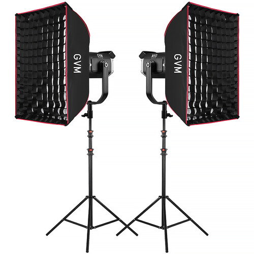 GVM SD600D Bi-Color LED Monolight (2-Light Kit)