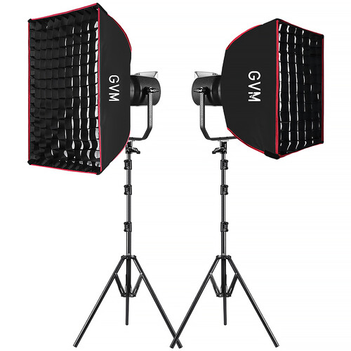 GVM SD200D Bi-Color LED Monolight (2-Light Kit)