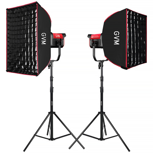 GVM Pro SD300B Bi-Color LED Monolight (2-Light Kit)