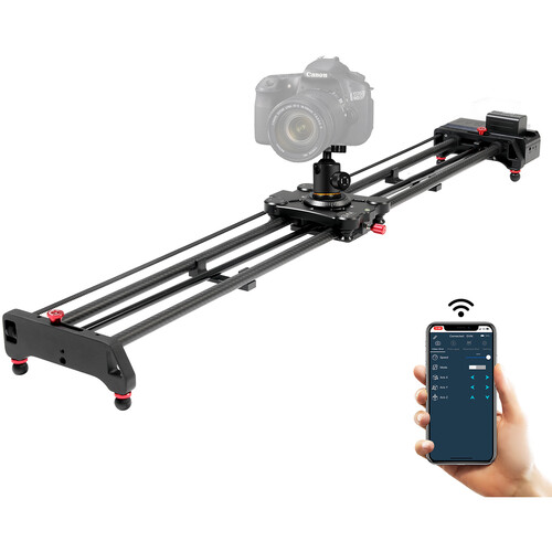 GVM Wireless Carbon Fiber Motorized Camera Slider (47